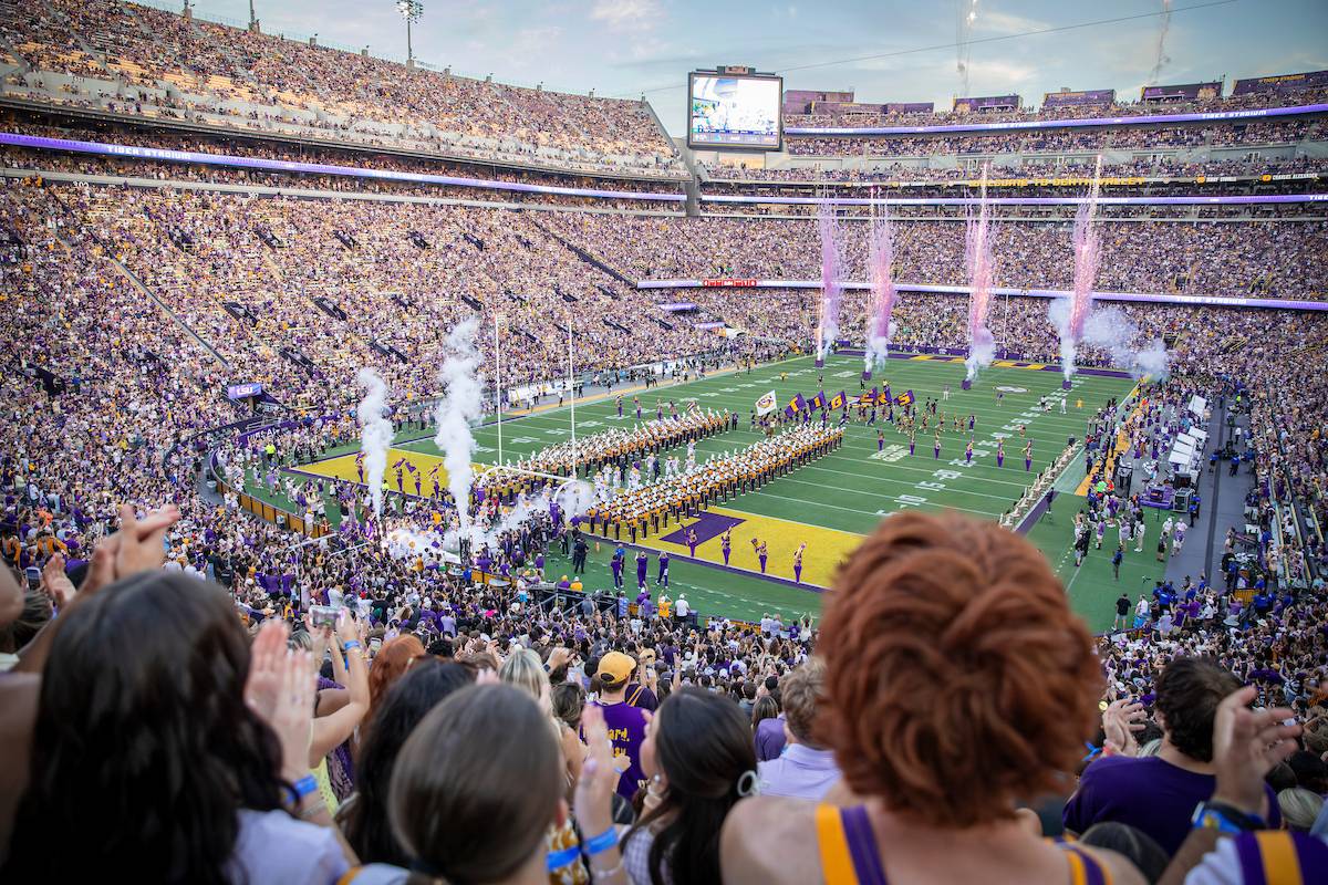 Inside Tiger Stadium