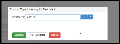 Adding the Barcode to the Chemical