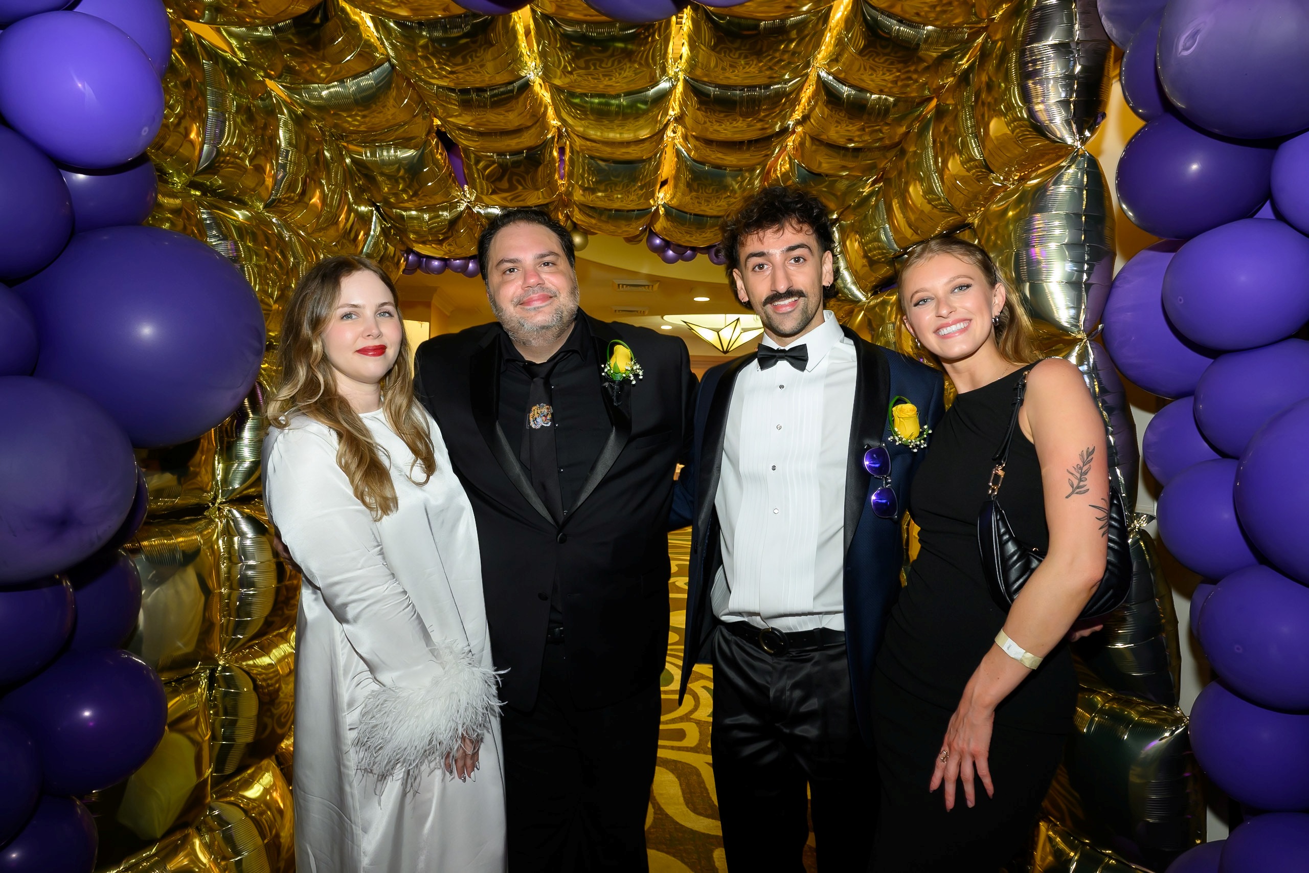Abe and Staff at LSU gala