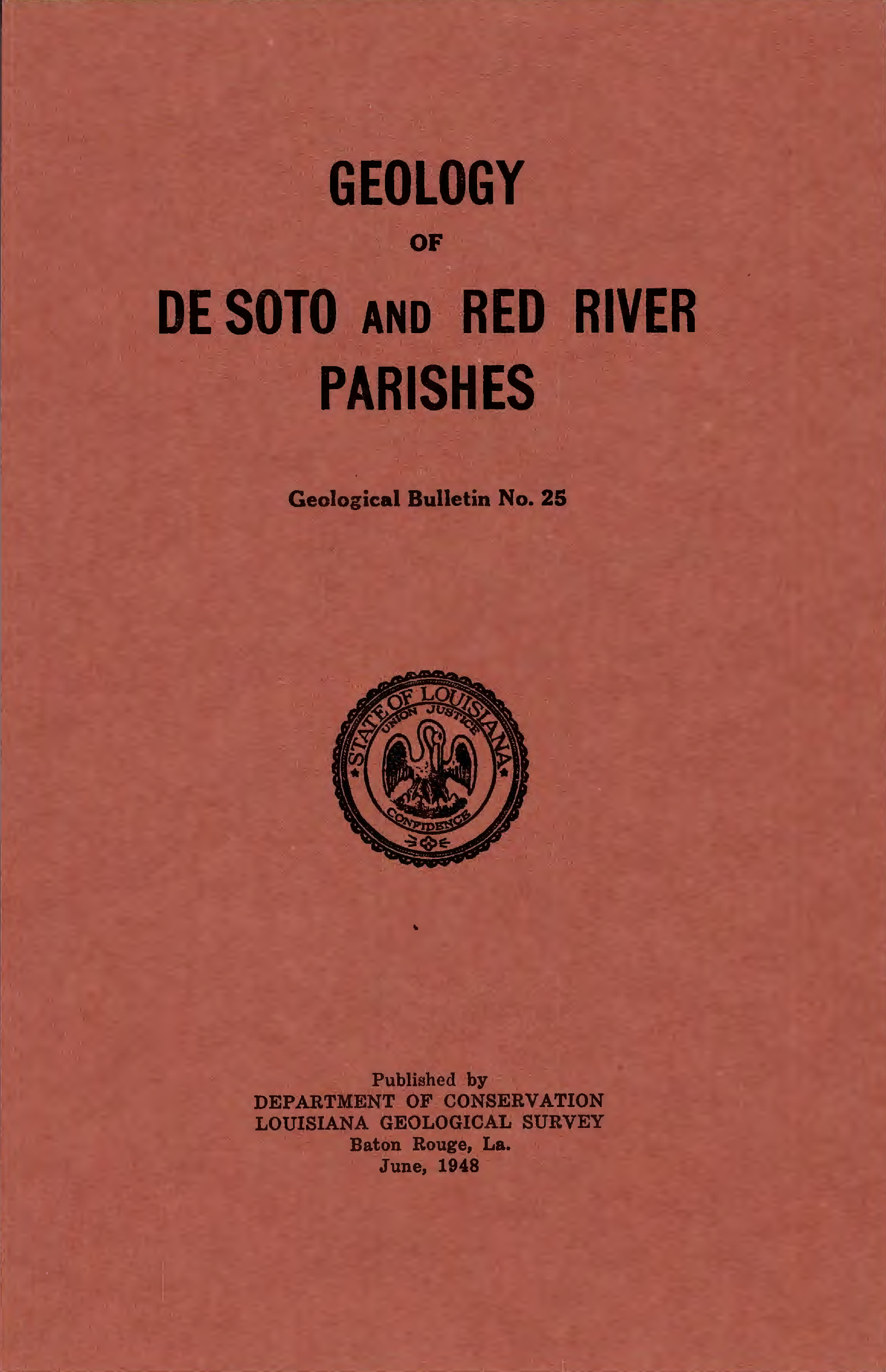 Geology of De Soto and Red River Parishes Geology of De Soto and Red River Parishes