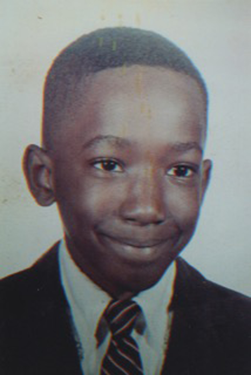 Feltus Taylor as a very young man