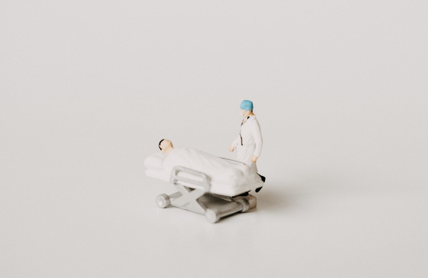 surgeon and patient figurine