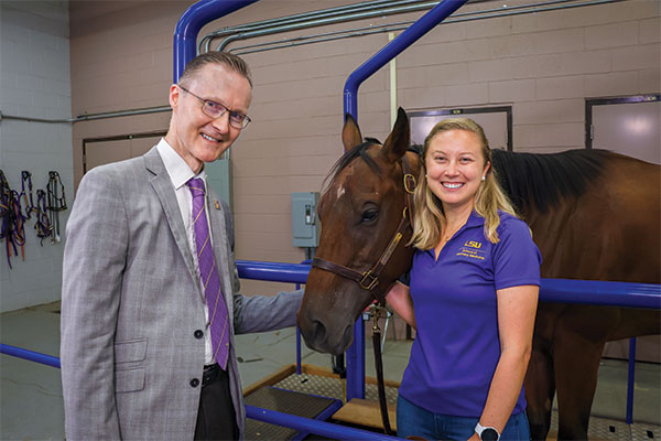 Dean Oliver Garden and Dr. Sydney Mordoh